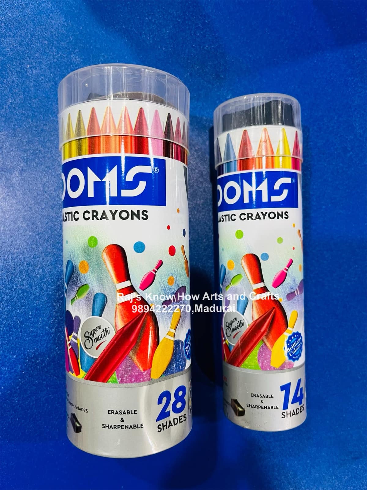 DOMS plastic crayons MRP-100