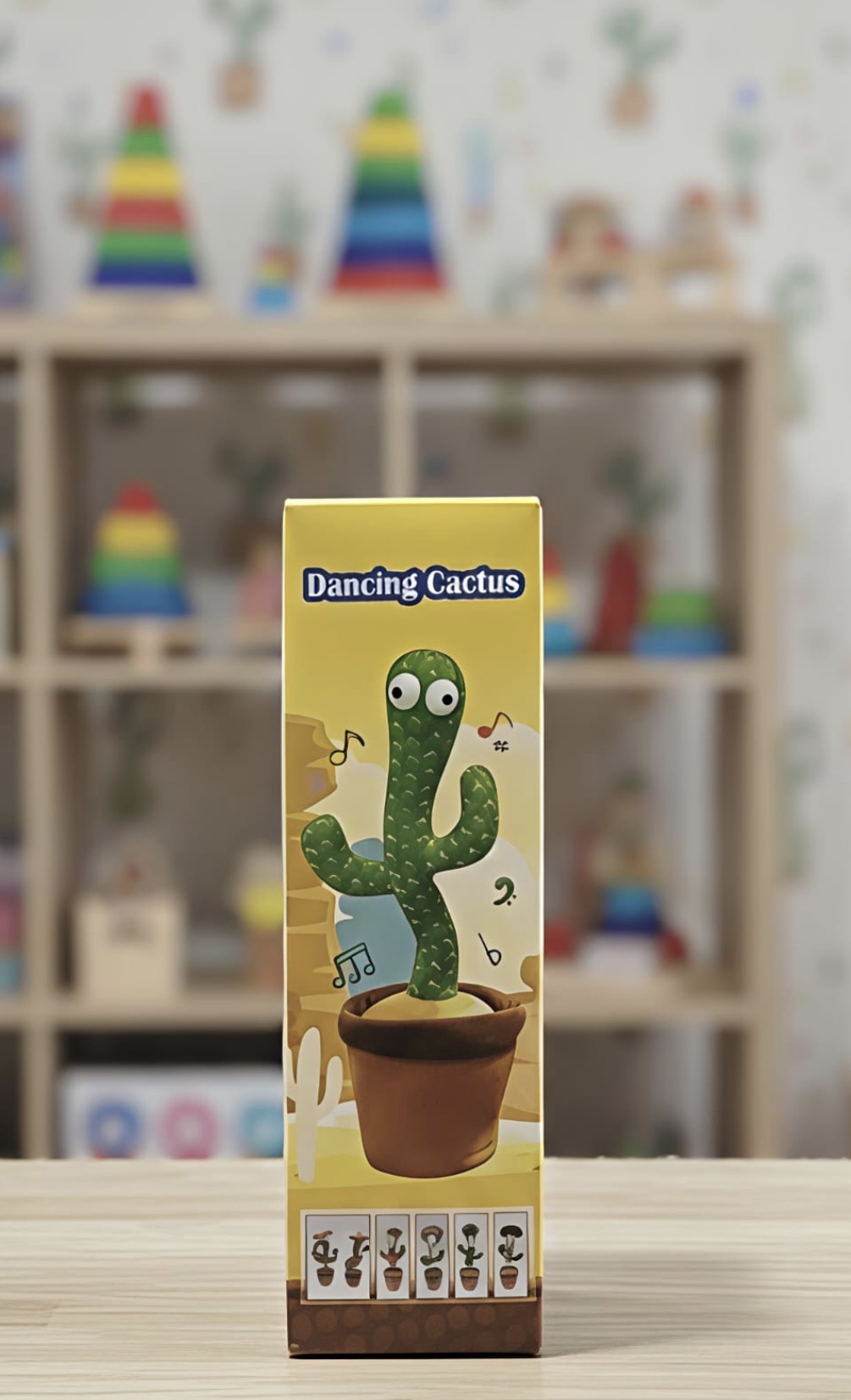 Dancing Cactus Toy Chargeable for 1yr+