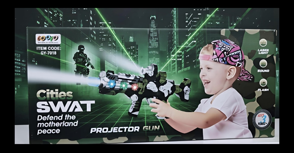 Swat Gun Musical Toy