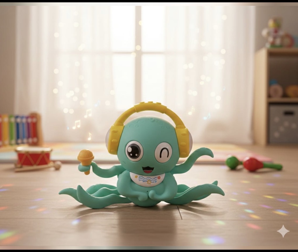 Octopus Musical Toy