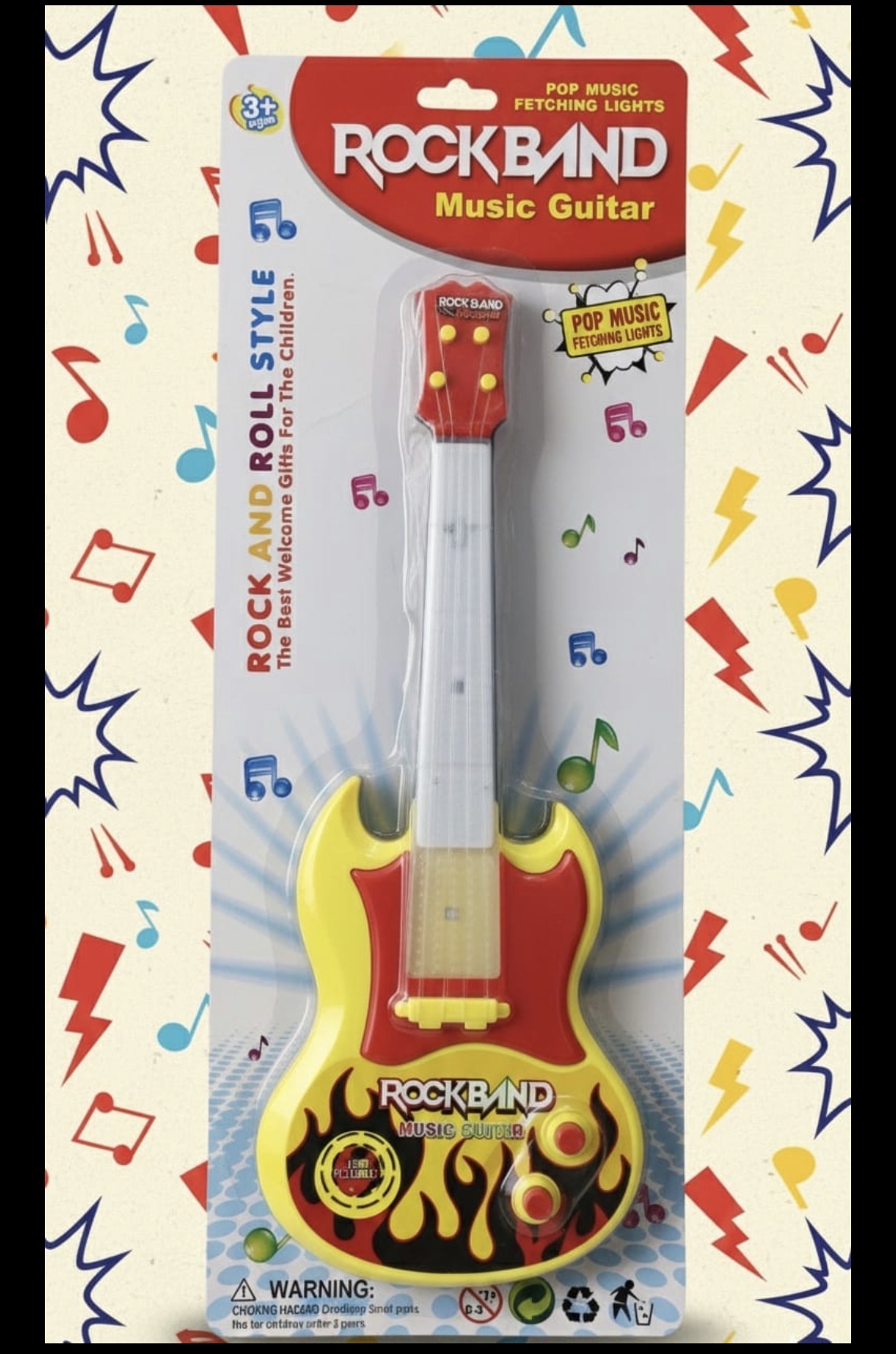 Rockband Guitar Musical Small Size