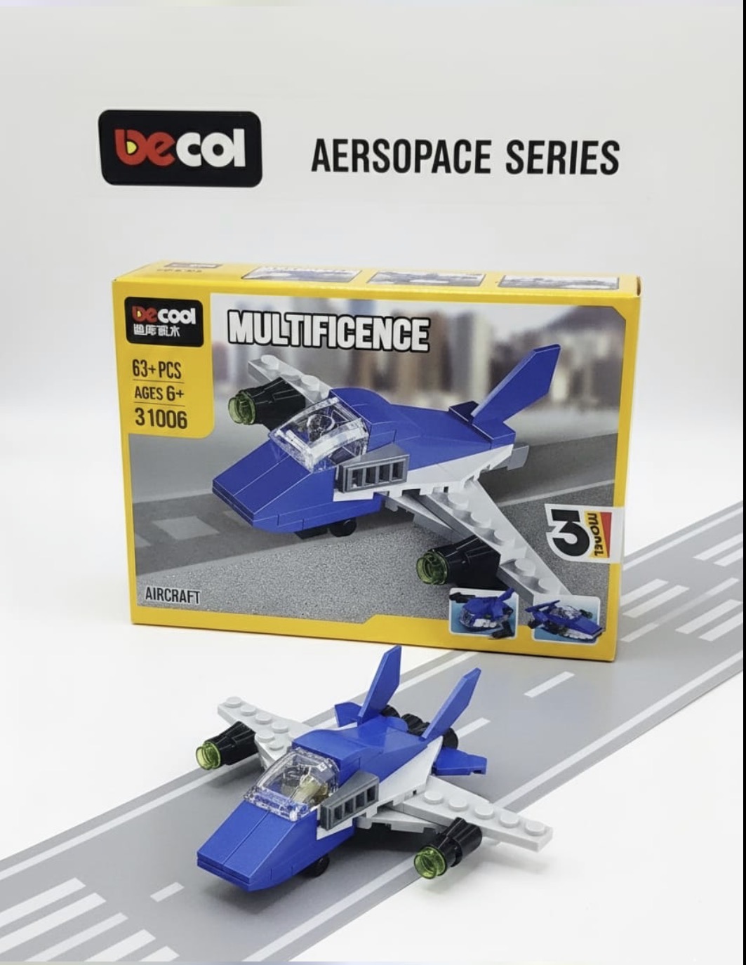 Lego 3 Model Blocks