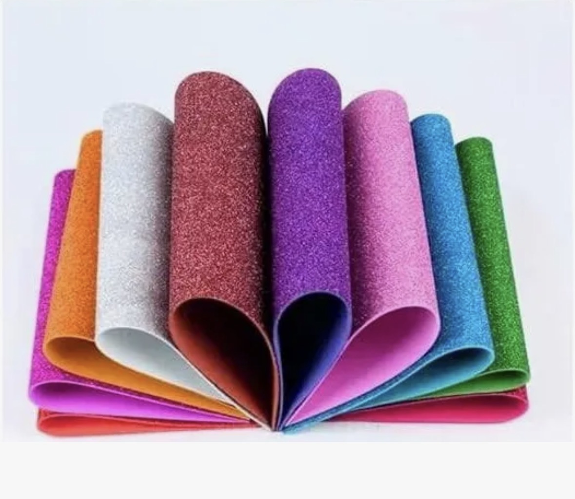 Glitter sheets for art work