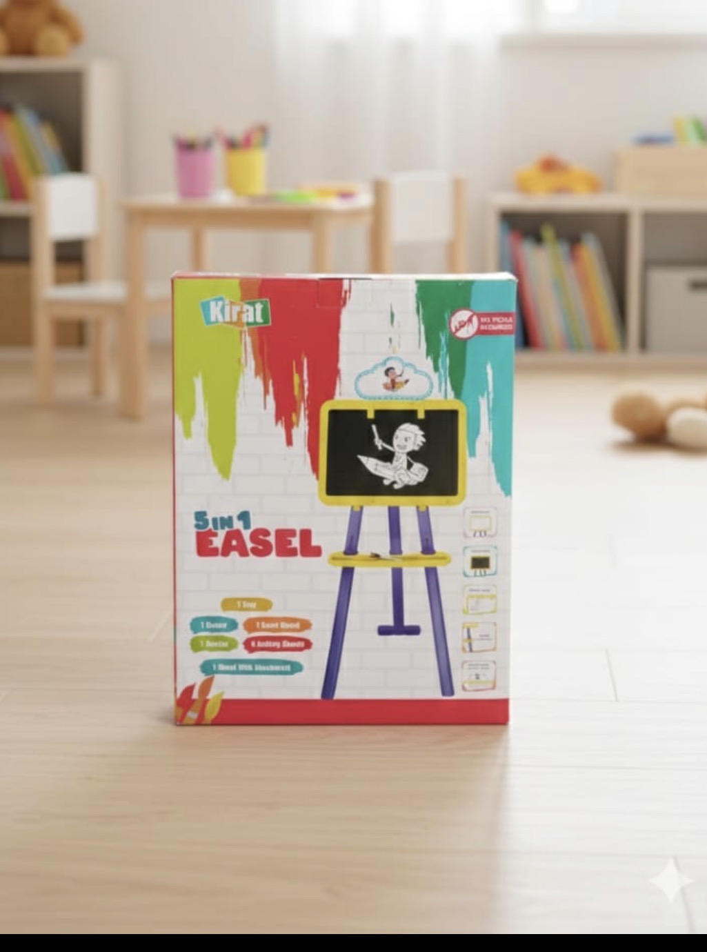 Easel board Kirat with stand