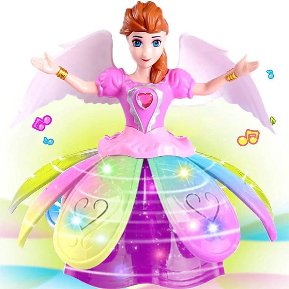 Angel Girl Musical Dancing Rotating Toy