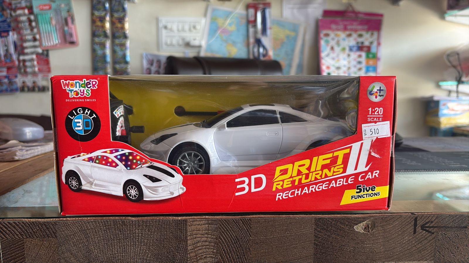 3D Drift Return Car