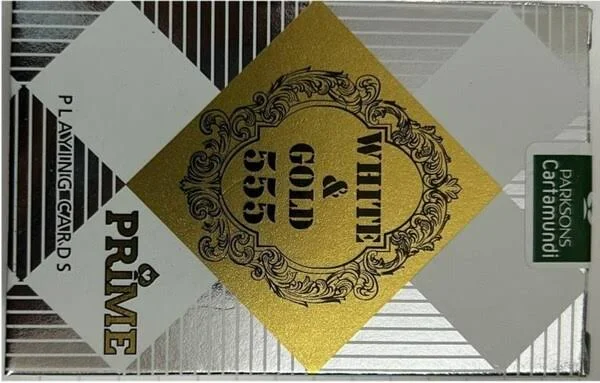 555 White Playing Cards