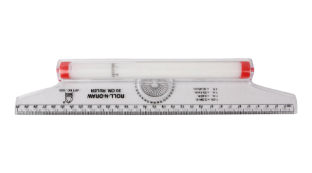 Roll-N-Draw 30 CM. Ruler Scale