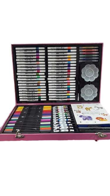 113 pc Stationery Brief Case , Colouring Kit, Art Kit