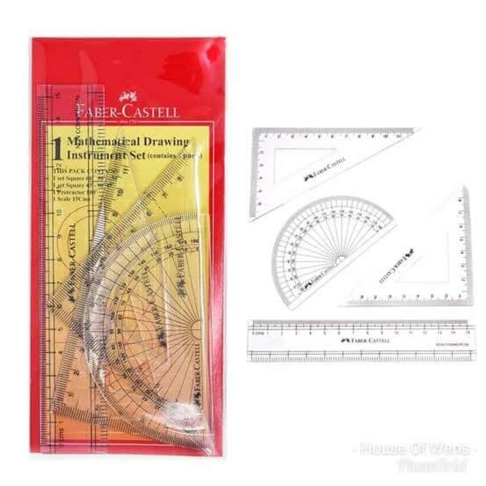 Faber Castell - Mathematical Drawing Instrument Set