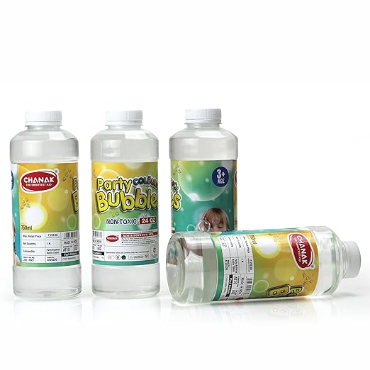 Chanak Bubble Liquid Solution Bottle