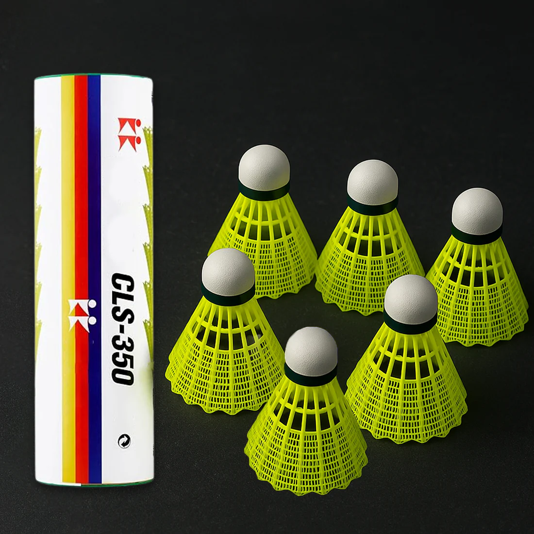 Konex - CLS 350 Plastic Shuttlecock – Durable & Consistent Flight