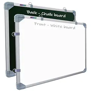 Black & White board , Blackboard - 3 Foot x 2 foot, Best Quality